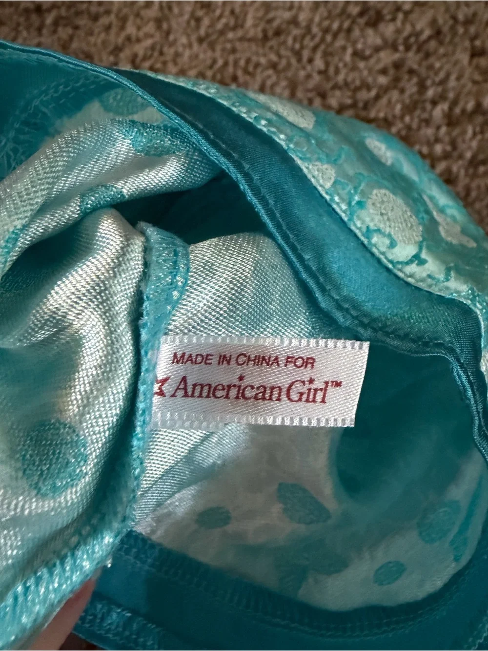 American Girl Butterfly Brocade Outfit